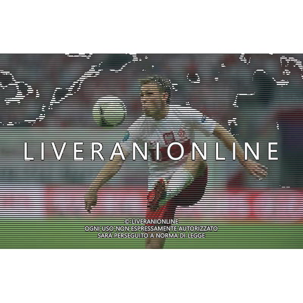 (120609) -- WARSAW, June 9, 2012 () -- Maciej Rybus of Poland controls the ball during the Group A match against Greece at the Euro 2012 football championships in Warsaw, Poland, June 8, 2012. The match ended in a 1-1 draw. (/Liu Lihang) (jyc) ©photoshot/Agenzia Aldo Liverani Sas - ITALY ONLY: Polonia - Grecia Campionati Europei UEFA 2012 Polonia/Ucraina Gruppo A Varsavia (Polonia) 08/06/2012