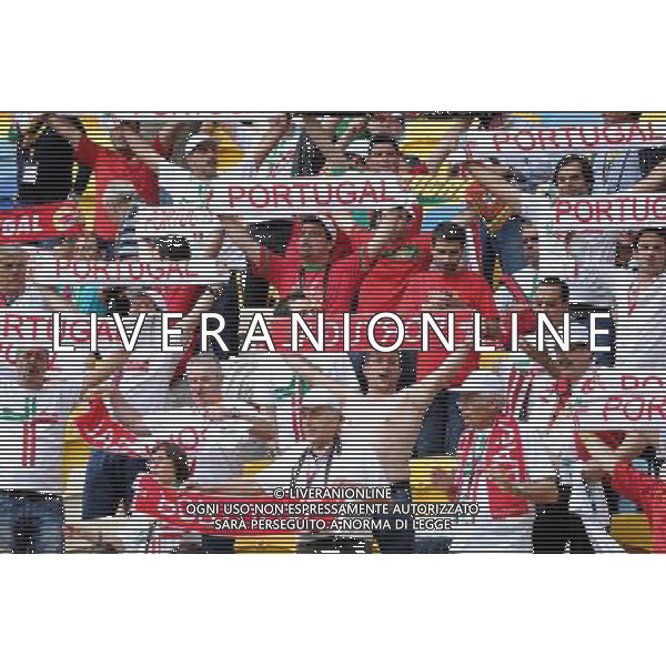 09.06.2012 LWOW - STADION ARENA LWOW ( LVIV UKRAINE STADIUM ARENA LVIV ) PILKA NOZNA ( FOOTBALL ) MISTRZOSTWA EUROPY W PILCE NOZNEJ UEFA EURO 2012 ( EUROPEAN CHAMPIONSHIPS UEFA EURO 2012 ) GRUPA B ( POOL B ) MECZ NIEMCY - PORTUGALIA ( GAME GERMANY - PORTUGAL ) NZ FANI DRUZYNY PORTUGALII FOTO MICHAL STANCZYK / CYFRASPORT/NEWSPIX.PL --- Newspix.pl /Agenzia Aldo Liverani Sas - ITALY ONLY: Germania - Portogallo Campionati Europei UEFA 2012 Polonia/Ucraina Gruppo B Leopoli (Ucraina) 09/06/2012 *** Local Caption *** www.newspix.pl mail us: info@newspix.pl call us: 0048 022 23 22 222 --- Polish Picture Agency by Ringier Axel Springer Poland