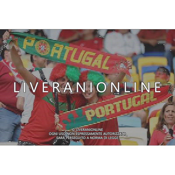 09.06.2012 LWOW - STADION ARENA LWOW ( LVIV UKRAINE STADIUM ARENA LVIV ) PILKA NOZNA ( FOOTBALL ) MISTRZOSTWA EUROPY W PILCE NOZNEJ UEFA EURO 2012 ( EUROPEAN CHAMPIONSHIPS UEFA EURO 2012 ) GRUPA B ( POOL B ) MECZ NIEMCY - PORTUGALIA ( GAME GERMANY - PORTUGAL ) NZ FANI DRUZYNY PORTUGALII FOTO MICHAL STANCZYK / CYFRASPORT/NEWSPIX.PL --- Newspix.pl /Agenzia Aldo Liverani Sas - ITALY ONLY: Germania - Portogallo Campionati Europei UEFA 2012 Polonia/Ucraina Gruppo B Leopoli (Ucraina) 09/06/2012 *** Local Caption *** www.newspix.pl mail us: info@newspix.pl call us: 0048 022 23 22 222 --- Polish Picture Agency by Ringier Axel Springer Poland