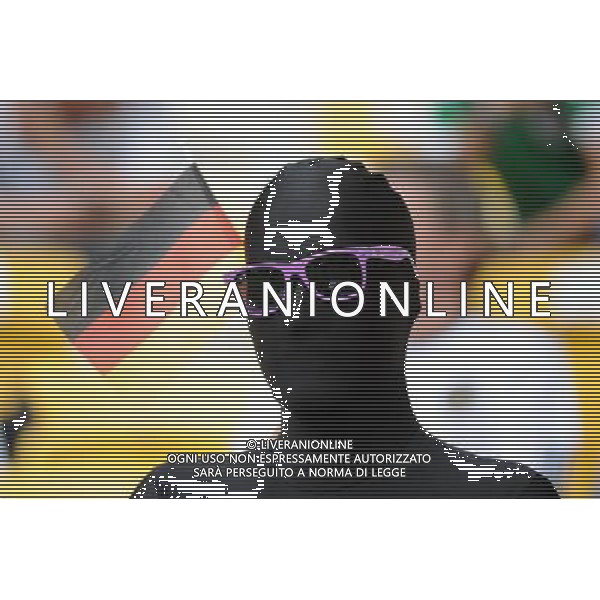 09.06.2012 LWOW - STADION ARENA LWOW ( LVIV UKRAINE STADIUM ARENA LVIV ) PILKA NOZNA ( FOOTBALL ) MISTRZOSTWA EUROPY W PILCE NOZNEJ UEFA EURO 2012 ( EUROPEAN CHAMPIONSHIPS UEFA EURO 2012 ) GRUPA B ( POOL B ) MECZ NIEMCY - PORTUGALIA ( GAME GERMANY - PORTUGAL ) NZ KIBIC DRUZYNY NIEMIEC FOTO MICHAL STANCZYK / CYFRASPORT/NEWSPIX.PL --- Newspix.pl /Agenzia Aldo Liverani Sas - ITALY ONLY: Germania - Portogallo Campionati Europei UEFA 2012 Polonia/Ucraina Gruppo B Leopoli (Ucraina) 09/06/2012 *** Local Caption *** www.newspix.pl mail us: info@newspix.pl call us: 0048 022 23 22 222 --- Polish Picture Agency by Ringier Axel Springer Poland