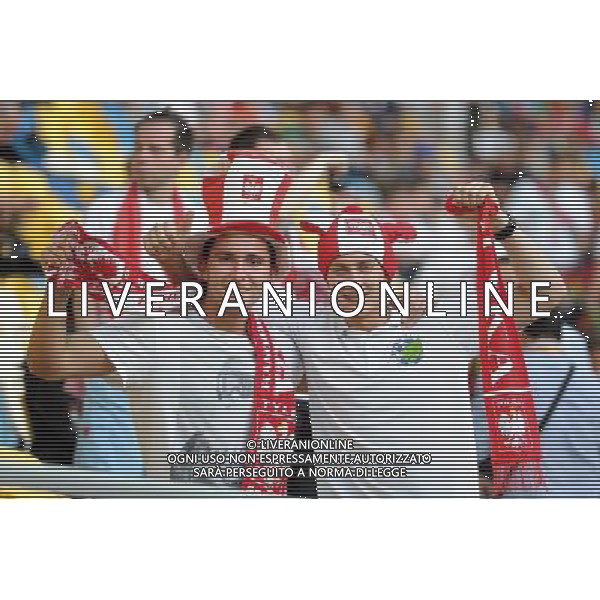 09.06.2012 LWOW - STADION ARENA LWOW ( LVIV UKRAINE STADIUM ARENA LVIV ) PILKA NOZNA ( FOOTBALL ) MISTRZOSTWA EUROPY W PILCE NOZNEJ UEFA EURO 2012 ( EUROPEAN CHAMPIONSHIPS UEFA EURO 2012 ) GRUPA B ( POOL B ) MECZ NIEMCY - PORTUGALIA ( GAME GERMANY - PORTUGAL ) NZ KIBICE Z POLSKI FOTO MICHAL STANCZYK / CYFRASPORT/NEWSPIX.PL --- Newspix.pl /Agenzia Aldo Liverani Sas - ITALY ONLY: Germania - Portogallo Campionati Europei UEFA 2012 Polonia/Ucraina Gruppo B Leopoli (Ucraina) 09/06/2012 *** Local Caption *** www.newspix.pl mail us: info@newspix.pl call us: 0048 022 23 22 222 --- Polish Picture Agency by Ringier Axel Springer Poland