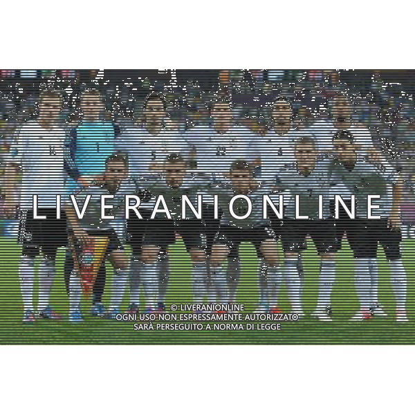 09.06.2012 LWOW - STADION ARENA LWOW ( LVIV UKRAINE STADIUM ARENA LVIV ) PILKA NOZNA ( FOOTBALL ) MISTRZOSTWA EUROPY W PILCE NOZNEJ UEFA EURO 2012 ( EUROPEAN CHAMPIONSHIPS UEFA EURO 2012 ) GRUPA B ( POOL B ) MECZ NIEMCY - PORTUGALIA ( GAME GERMANY - PORTUGAL ) NZ HOLGER BADSTUBER , MANUEL NEUER , MATS HUMMELS , MARIO GOMEZ , SAMI KHEDIRA , PHILIPP LAHM , LUKAS PODOLSKI , THOMAS MULLER , BASTIAN SCHWEINSTEIGER , MESUT OZIL FOTO MICHAL STANCZYK / CYFRASPORT/NEWSPIX.PL --- Newspix.pl /Agenzia Aldo Liverani Sas - ITALY ONLY: Germania - Portogallo Campionati Europei UEFA 2012 Polonia/Ucraina Gruppo B Leopoli (Ucraina) 09/06/2012 *** Local Caption *** www.newspix.pl mail us: info@newspix.pl call us: 0048 022 23 22 222 --- Polish Picture Agency by Ringier Axel Springer Poland