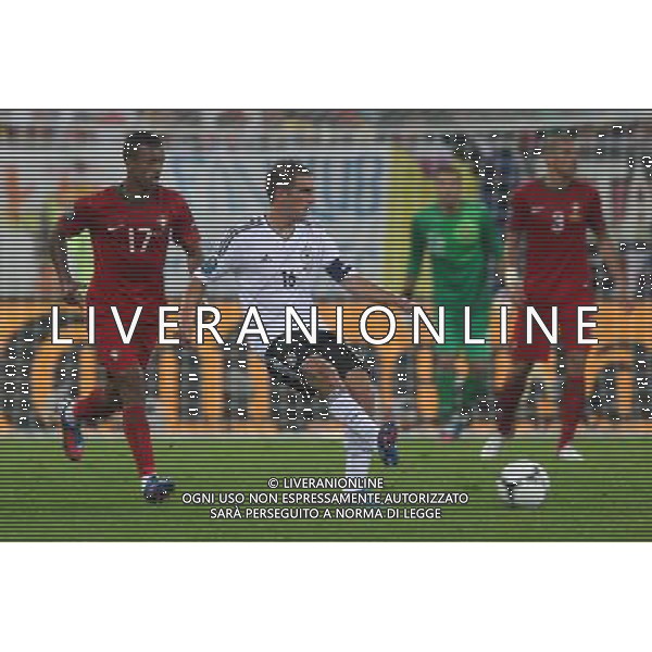 09.06.2012, LWOW, PILKA NOZNA, FOOTBALL, MISTRZOSTWA EUROPY W PILCE NOZNEJ, EURO 2012, FOOTBALL EUROPEAN CHAMPIONSHIP, NIEMCY - PORTUGALIA, GERMANY - PORTUGAL, NANI (POR), PHILIPP LAHM (GER), FOT. TOMASZ JASTRZEBOWSKI / FOTO OLIMPIK/NEWSPIX.PL --- Newspix.pl /Agenzia Aldo Liverani Sas - ITALY ONLY: Germania - Portogallo Campionati Europei UEFA 2012 Polonia/Ucraina Gruppo B Leopoli (Ucraina) 09/06/2012 *** Local Caption *** www.newspix.pl mail us: info@newspix.pl call us: 0048 022 23 22 222 --- Polish Picture Agency by Ringier Axel Springer Poland