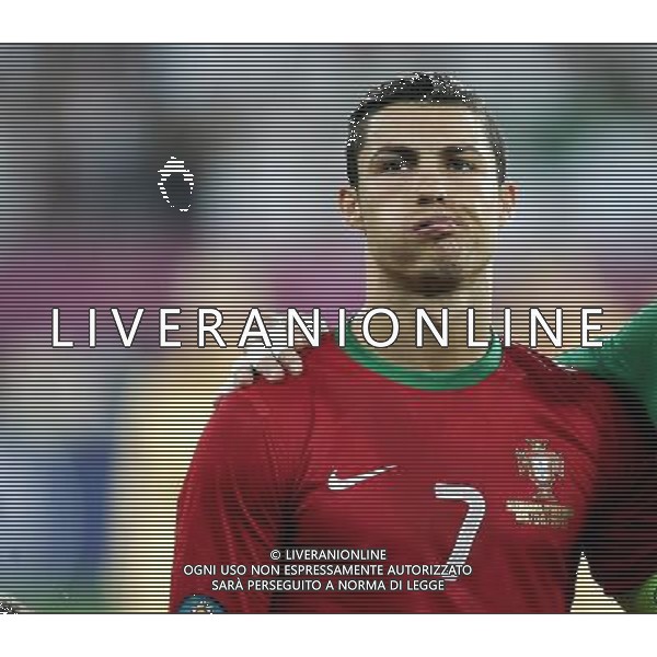LWOW STADION OLIMPIJSKI 09.06.2012 EURO 2012 PILKA NOZNA GRUPA B NIEMCY - PORTUGALIA NZ CRISTIANO RONALDO POR FOT MICHAL NOWAK / NEWSPIX.PL LVIV OLYMPIC STADIUM 09.06.2012 EURO 2012 GROUP B GERMANY - PORTUGAL CRISTIANO RONALDO POR MICHAL NOWAK / NEWSPIX.PL --- Newspix.pl /Agenzia Aldo Liverani Sas - ITALY ONLY: Germania - Portogallo Campionati Europei UEFA 2012 Polonia/Ucraina Gruppo B Leopoli (Ucraina) 09/06/2012 *** Local Caption *** www.newspix.pl mail us: info@newspix.pl call us: 0048 022 23 22 222 --- Polish Picture Agency by Ringier Axel Springer Poland