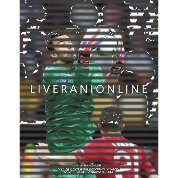 LWOW STADION OLIMPIJSKI 09.06.2012 EURO 2012 PILKA NOZNA GRUPA B NIEMCY - PORTUGALIA NZ RUI PATRICIO POR FOT MICHAL NOWAK / NEWSPIX.PL LVIV OLYMPIC STADIUM 09.06.2012 EURO 2012 GROUP B GERMANY - PORTUGAL RUI PATRICIO POR MICHAL NOWAK / NEWSPIX.PL --- Newspix.pl /Agenzia Aldo Liverani Sas - ITALY ONLY: Germania - Portogallo Campionati Europei UEFA 2012 Polonia/Ucraina Gruppo B Leopoli (Ucraina) 09/06/2012 *** Local Caption *** www.newspix.pl mail us: info@newspix.pl call us: 0048 022 23 22 222 --- Polish Picture Agency by Ringier Axel Springer Poland