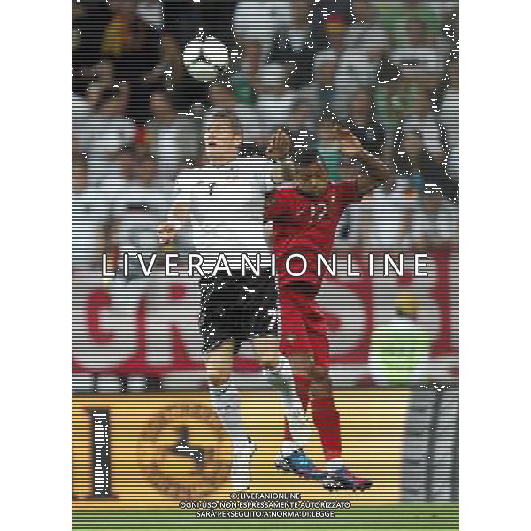 LWOW STADION OLIMPIJSKI 09.06.2012 EURO 2012 PILKA NOZNA GRUPA B NIEMCY - PORTUGALIA NZ BASTIAN SCHWEINSTEIGER GER NANI POR FOT MICHAL NOWAK / NEWSPIX.PL LVIV OLYMPIC STADIUM 09.06.2012 EURO 2012 GROUP B GERMANY - PORTUGAL BASTIAN SCHWEINSTEIGER GER NANI POR MICHAL NOWAK / NEWSPIX.PL --- Newspix.pl /Agenzia Aldo Liverani Sas - ITALY ONLY: Germania - Portogallo Campionati Europei UEFA 2012 Polonia/Ucraina Gruppo B Leopoli (Ucraina) 09/06/2012 *** Local Caption *** www.newspix.pl mail us: info@newspix.pl call us: 0048 022 23 22 222 --- Polish Picture Agency by Ringier Axel Springer Poland