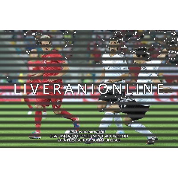 09.06.2012 LWOW - STADION ARENA LWOW ( LVIV UKRAINE STADIUM ARENA LVIV ) PILKA NOZNA ( FOOTBALL ) MISTRZOSTWA EUROPY W PILCE NOZNEJ UEFA EURO 2012 ( EUROPEAN CHAMPIONSHIPS UEFA EURO 2012 ) GRUPA B ( POOL B ) MECZ NIEMCY - PORTUGALIA ( GAME GERMANY - PORTUGAL ) NZ FABIO COENTRAO (L), MATS HUMMELS (P) FOTO MICHAL STANCZYK / CYFRASPORT/NEWSPIX.PL --- Newspix.pl /Agenzia Aldo Liverani Sas - ITALY ONLY: Germania - Portogallo Campionati Europei UEFA 2012 Polonia/Ucraina Gruppo B Leopoli (Ucraina) 09/06/2012 *** Local Caption *** www.newspix.pl mail us: info@newspix.pl call us: 0048 022 23 22 222 --- Polish Picture Agency by Ringier Axel Springer Poland