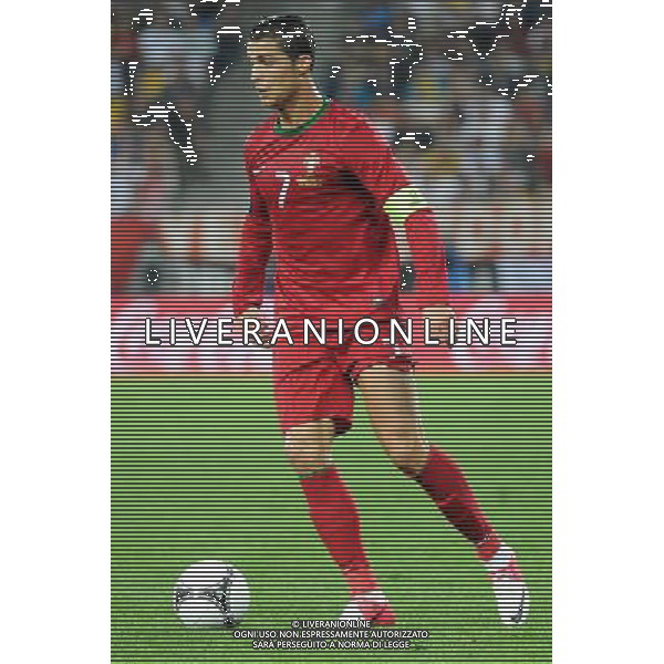 09.06.2012 LWOW - STADION ARENA LWOW ( LVIV UKRAINE STADIUM ARENA LVIV ) PILKA NOZNA ( FOOTBALL ) MISTRZOSTWA EUROPY W PILCE NOZNEJ UEFA EURO 2012 ( EUROPEAN CHAMPIONSHIPS UEFA EURO 2012 ) GRUPA B ( POOL B ) MECZ NIEMCY - PORTUGALIA ( GAME GERMANY - PORTUGAL ) NZ CRISTIANO RONALDO FOTO MICHAL STANCZYK / CYFRASPORT/NEWSPIX.PL --- Newspix.pl /Agenzia Aldo Liverani Sas - ITALY ONLY: Germania - Portogallo Campionati Europei UEFA 2012 Polonia/Ucraina Gruppo B Leopoli (Ucraina) 09/06/2012 *** Local Caption *** www.newspix.pl mail us: info@newspix.pl call us: 0048 022 23 22 222 --- Polish Picture Agency by Ringier Axel Springer Poland