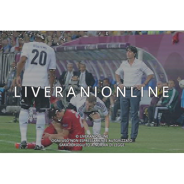 09.06.2012 LWOW - STADION ARENA LWOW ( LVIV UKRAINE STADIUM ARENA LVIV ) PILKA NOZNA ( FOOTBALL ) MISTRZOSTWA EUROPY W PILCE NOZNEJ UEFA EURO 2012 ( EUROPEAN CHAMPIONSHIPS UEFA EURO 2012 ) GRUPA B ( POOL B ) MECZ NIEMCY - PORTUGALIA ( GAME GERMANY - PORTUGAL ) NZ TRENER (HEAD COACH) JOACHIM LOW FOTO MICHAL STANCZYK / CYFRASPORT/NEWSPIX.PL --- Newspix.pl /Agenzia Aldo Liverani Sas - ITALY ONLY: Germania - Portogallo Campionati Europei UEFA 2012 Polonia/Ucraina Gruppo B Leopoli (Ucraina) 09/06/2012 *** Local Caption *** www.newspix.pl mail us: info@newspix.pl call us: 0048 022 23 22 222 --- Polish Picture Agency by Ringier Axel Springer Poland