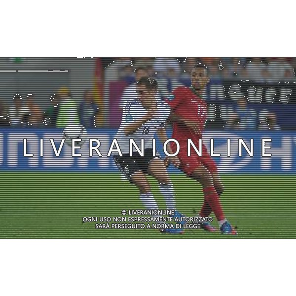 09.06.2012 LWOW UKRAINA (LVIV UKRAINE) ARENA LWOW (ARENA LVIV) PILKA NOZNA (FOOTBALL FUSSBALL) UEFA EURO 2012 POLAND UKRAINE MISTRZOSTWA EUROPY W PILCE NOZNEJ POLSKA UKRAINA MECZ NIEMCY - PORTUGALIA (GERMANY - PORTUGAL DEUTSCHLAND - PORTUGAL) N/Z PHILIPP LAHM NANI FOTO NORBERT BARCZYK / PRESSFOCUS/NEWSPIX.PL --- Newspix.pl /Agenzia Aldo Liverani Sas - ITALY ONLY: Germania - Portogallo Campionati Europei UEFA 2012 Polonia/Ucraina Gruppo B Leopoli (Ucraina) 09/06/2012 *** Local Caption *** www.newspix.pl mail us: info@newspix.pl call us: 0048 022 23 22 222 --- Polish Picture Agency by Ringier Axel Springer Poland