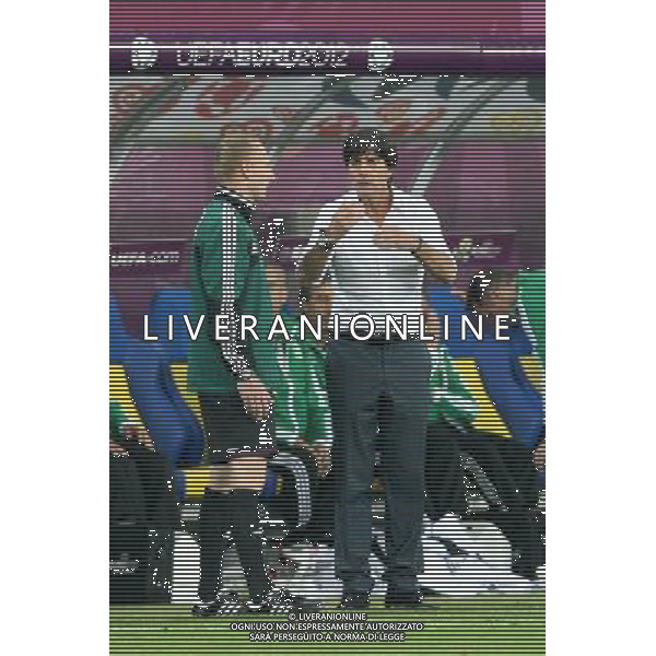 LWOW 09.06.2012 MECZ MISTRZOSTWA EUROPY 2012 GRUPA B: NIEMCY - PORTUGALIA --- UEFA EURO 2012 CHAMPIONSHIP GROUP B MATCH IN LVIV: GERMANY - PORTUGAL MARCIN BORSKI JOACHIM LOEW FOT. PIOTR KUCZA/NEWSPIX.PL --- Newspix.pl /Agenzia Aldo Liverani Sas - ITALY ONLY: Germania - Portogallo Campionati Europei UEFA 2012 Polonia/Ucraina Gruppo B Leopoli (Ucraina) 09/06/2012 *** Local Caption *** www.newspix.pl mail us: info@newspix.pl call us: 0048 022 23 22 222 --- Polish Picture Agency by Ringier Axel Springer Poland