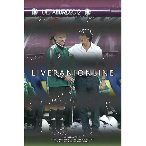 LWOW 09.06.2012 MECZ MISTRZOSTWA EUROPY 2012 GRUPA B: NIEMCY - PORTUGALIA --- UEFA EURO 2012 CHAMPIONSHIP GROUP B MATCH IN LVIV: GERMANY - PORTUGAL MARCIN BORSKI JOACHIM LOEW FOT. PIOTR KUCZA/NEWSPIX.PL --- Newspix.pl /Agenzia Aldo Liverani Sas - ITALY ONLY: Germania - Portogallo Campionati Europei UEFA 2012 Polonia/Ucraina Gruppo B Leopoli (Ucraina) 09/06/2012 *** Local Caption *** www.newspix.pl mail us: info@newspix.pl call us: 0048 022 23 22 222 --- Polish Picture Agency by Ringier Axel Springer Poland