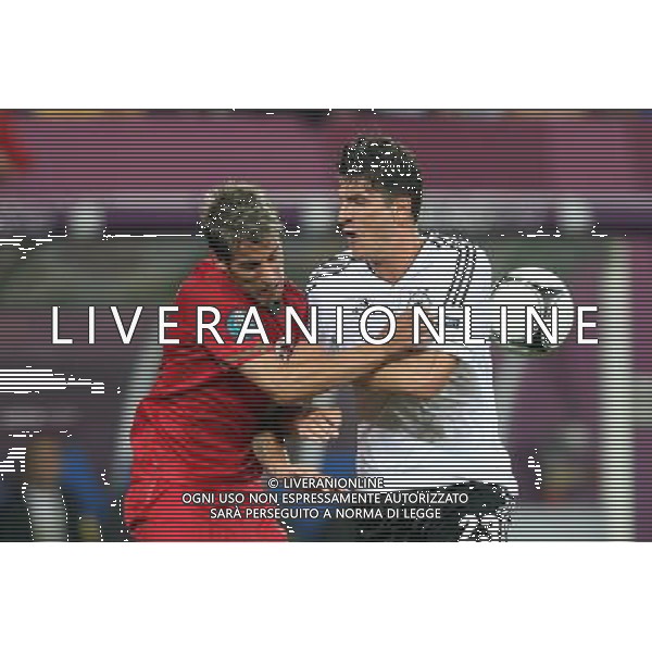 LWOW 09.06.2012 MECZ MISTRZOSTWA EUROPY 2012 GRUPA B: NIEMCY - PORTUGALIA --- UEFA EURO 2012 CHAMPIONSHIP GROUP B MATCH IN LVIV: GERMANY - PORTUGAL FABI COENTRAO MARIO GOMEZ FOT. PIOTR KUCZA/NEWSPIX.PL --- Newspix.pl /Agenzia Aldo Liverani Sas - ITALY ONLY: Germania - Portogallo Campionati Europei UEFA 2012 Polonia/Ucraina Gruppo B Leopoli (Ucraina) 09/06/2012 *** Local Caption *** www.newspix.pl mail us: info@newspix.pl call us: 0048 022 23 22 222 --- Polish Picture Agency by Ringier Axel Springer Poland