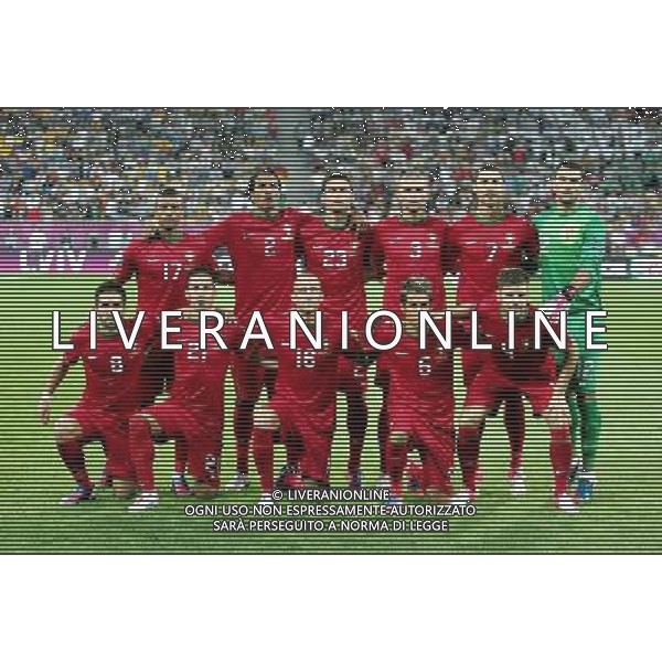 LWOW STADION OLIMPIJSKI 09.06.2012 EURO 2012 PILKA NOZNA GRUPA B NIEMCY - PORTUGALIA NZ PORTUGALIA TEAM DRUZYNA FOT MICHAL NOWAK / NEWSPIX.PL LVIV OLYMPIC STADIUM 09.06.2012 EURO 2012 GROUP B GERMANY - PORTUGAL PORTUGAL TEAM MICHAL NOWAK / NEWSPIX.PL --- Newspix.pl /Agenzia Aldo Liverani Sas - ITALY ONLY: Germania - Portogallo Campionati Europei UEFA 2012 Polonia/Ucraina Gruppo B Leopoli (Ucraina) 09/06/2012 *** Local Caption *** www.newspix.pl mail us: info@newspix.pl call us: 0048 022 23 22 222 --- Polish Picture Agency by Ringier Axel Springer Poland