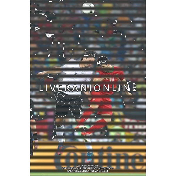 09.06.2012, LWOW, PILKA NOZNA, FOOTBALL, MISTRZOSTWA EUROPY W PILCE NOZNEJ, EURO 2012, FOOTBALL EUROPEAN CHAMPIONSHIP, NIEMCY - PORTUGALIA, GERMANY - PORTUGAL, MATS HUMMELS (GER), NELSON OLIVEIRA (POR), FOT. TOMASZ JASTRZEBOWSKI / FOTO OLIMPIK/NEWSPIX.PL --- Newspix.pl *** Local Caption *** www.newspix.pl mail us: info@newspix.pl call us: 0048 022 23 22 222 --- Polish Picture Agency by Ringier Axel Springer Poland