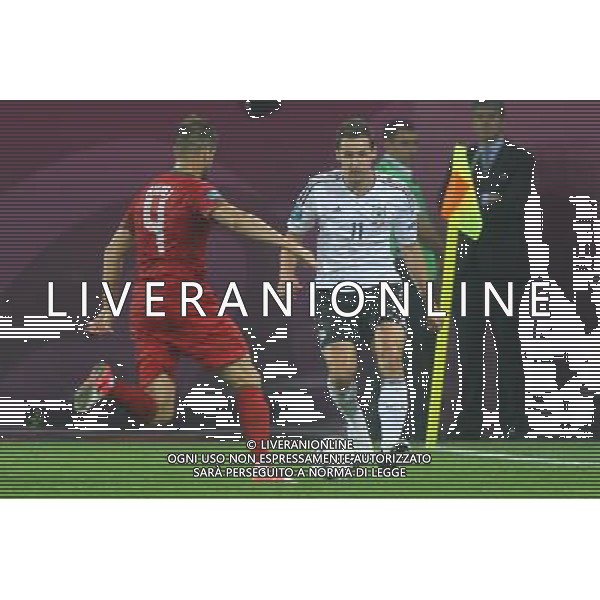 09.06.2012, LWOW, PILKA NOZNA, FOOTBALL, MISTRZOSTWA EUROPY W PILCE NOZNEJ, EURO 2012, FOOTBALL EUROPEAN CHAMPIONSHIP, NIEMCY - PORTUGALIA, GERMANY - PORTUGAL, MIGUEL VELOSO (POR) , MIROSLAV KLOSE (GER), FOT. TOMASZ JASTRZEBOWSKI / FOTO OLIMPIK/NEWSPIX.PL --- Newspix.pl *** Local Caption *** www.newspix.pl mail us: info@newspix.pl call us: 0048 022 23 22 222 --- Polish Picture Agency by Ringier Axel Springer Poland