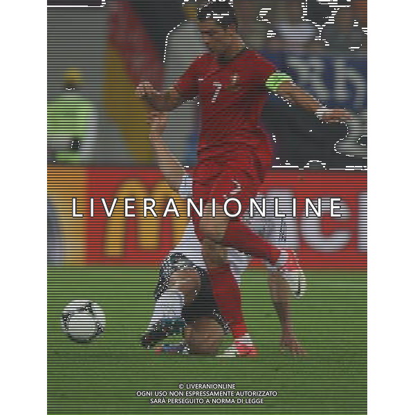 09.06.2012, LWOW, PILKA NOZNA, FOOTBALL, MISTRZOSTWA EUROPY W PILCE NOZNEJ, EURO 2012, FOOTBALL EUROPEAN CHAMPIONSHIP, NIEMCY - PORTUGALIA, GERMANY - PORTUGAL, CRISTIANO RONALDO (POR), FOT. TOMASZ JASTRZEBOWSKI / FOTO OLIMPIK/NEWSPIX.PL --- Newspix.pl *** Local Caption *** www.newspix.pl mail us: info@newspix.pl call us: 0048 022 23 22 222 --- Polish Picture Agency by Ringier Axel Springer Poland