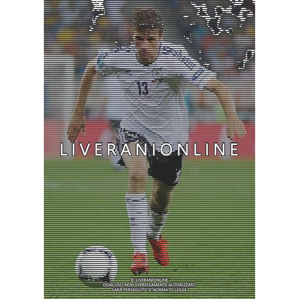 09.06.2012 LWOW UKRAINA (LVIV UKRAINE) ARENA LWOW (ARENA LVIV) PILKA NOZNA (FOOTBALL FUSSBALL) UEFA EURO 2012 POLAND UKRAINE MISTRZOSTWA EUROPY W PILCE NOZNEJ POLSKA UKRAINA MECZ NIEMCY - PORTUGALIA (GERMANY - PORTUGAL DEUTSCHLAND - PORTUGAL) N/Z THOMAS MULLER FOTO NORBERT BARCZYK / PRESSFOCUS/NEWSPIX.PL --- Newspix.pl *** Local Caption *** www.newspix.pl mail us: info@newspix.pl call us: 0048 022 23 22 222 --- Polish Picture Agency by Ringier Axel Springer Poland
