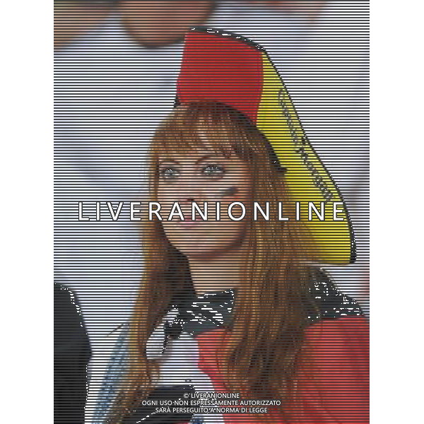 09.06.2012 LWOW UKRAINA (LVIV UKRAINE) ARENA LWOW (ARENA LVIV) PILKA NOZNA (FOOTBALL FUSSBALL) UEFA EURO 2012 POLAND UKRAINE MISTRZOSTWA EUROPY W PILCE NOZNEJ POLSKA UKRAINA MECZ NIEMCY - PORTUGALIA (GERMANY - PORTUGAL DEUTSCHLAND - PORTUGAL) N/Z KIBIC KIBICE KIBICKI NIEMIEC FOTO NORBERT BARCZYK / PRESSFOCUS/NEWSPIX.PL --- Newspix.pl *** Local Caption *** www.newspix.pl mail us: info@newspix.pl call us: 0048 022 23 22 222 --- Polish Picture Agency by Ringier Axel Springer Poland