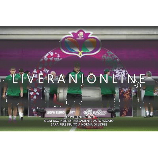 09.06.2012. POZNAN, STADION MIEJSKI. (UEFA EURO 2012 POLAND UKRAINE) MISTRZOSTWA EUROPY W PILCE NOZNEJ. TRENING OTWARTY REPREZENTACJI IRLANDII GRUPA C (TRAINING OF THE REPUBLIC OF IRELAND NATIONAL TEAM POOL C). NZ/ DARREN O\'DEA FOT. JAKUB KACZMARCZYK / PRESSFOCUS NEWSPIXPL --- Newspix.pl AG ALDO LIVERANI S A S ONLY ITALY *** Local Caption *** www.newspix.pl mail us: info@newspix.pl call us: 0048 022 23 22 222 --- Polish Picture Agency by Ringier Axel Springer Poland