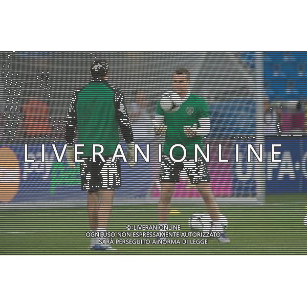 09.06.2012. POZNAN, STADION MIEJSKI. (UEFA EURO 2012 POLAND UKRAINE) MISTRZOSTWA EUROPY W PILCE NOZNEJ. TRENING OTWARTY REPREZENTACJI IRLANDII GRUPA C (TRAINING OF THE REPUBLIC OF IRELAND NATIONAL TEAM POOL C). NZ/ SHAY GIVEN FOT. JAKUB KACZMARCZYK / PRESSFOCUS NEWSPIXPL --- Newspix.pl AG ALDO LIVERANI S A S ONLY ITALY *** Local Caption *** www.newspix.pl mail us: info@newspix.pl call us: 0048 022 23 22 222 --- Polish Picture Agency by Ringier Axel Springer Poland