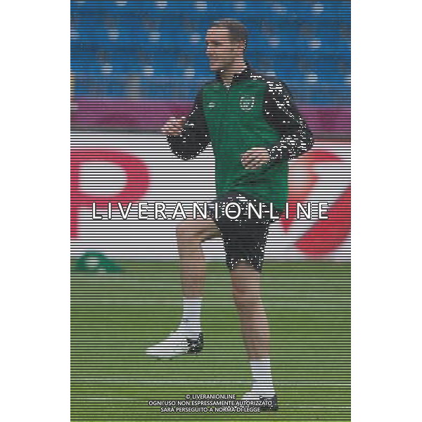 09.06.2012. POZNAN, STADION MIEJSKI. (UEFA EURO 2012 POLAND UKRAINE) MISTRZOSTWA EUROPY W PILCE NOZNEJ. TRENING OTWARTY REPREZENTACJI IRLANDII GRUPA C (TRAINING OF THE REPUBLIC OF IRELAND NATIONAL TEAM POOL C). NZ/ JOHN O\'SHEA FOT. JAKUB KACZMARCZYK / PRESSFOCUS NEWSPIXPL --- Newspix.pl AG ALDO LIVERANI S A S ONLY ITALY *** Local Caption *** www.newspix.pl mail us: info@newspix.pl call us: 0048 022 23 22 222 --- Polish Picture Agency by Ringier Axel Springer Poland