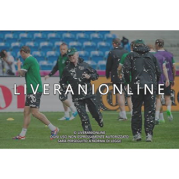09.06.2012. POZNAN, STADION MIEJSKI. (UEFA EURO 2012 POLAND UKRAINE) MISTRZOSTWA EUROPY W PILCE NOZNEJ. TRENING OTWARTY REPREZENTACJI IRLANDII GRUPA C (TRAINING OF THE REPUBLIC OF IRELAND NATIONAL TEAM POOL C). NZ/ TRENER (COACH) GIOVANNI TRAPATTONI FOT. JAKUB KACZMARCZYK / PRESSFOCUS NEWSPIXPL --- Newspix.pl AG ALDO LIVERANI S A S ONLY ITALY *** Local Caption *** www.newspix.pl mail us: info@newspix.pl call us: 0048 022 23 22 222 --- Polish Picture Agency by Ringier Axel Springer Poland