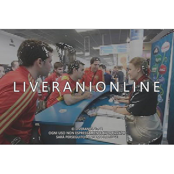 GDANSK 10.06.2012 LOTNISKO IM LECHA WALESY N Z HISZPANSCY I WLOSCY KIBICE PRZYLATUJA NA MECZ HISZPANIA WLOCHY FOT MICHAL FLUDRA/NEWSPIX.PL Spanish football fans arrives at Gdansk airport. --- Newspix.pl AG ALDO LIVERANI S A S ONLY ITALY *** Local Caption *** www.newspix.pl mail us: info@newspix.pl call us: 0048 022 23 22 222 --- Polish Picture Agency by Ringier Axel Springer Poland