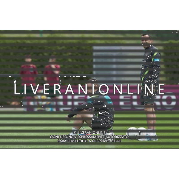 10.06.2012. OPALENICA, CENTRUM POBYTOWE. (UEFA EURO 2012 POLAND UKRAINE) MISTRZOSTWA EUROPY W PILCE NOZNEJ. TRENING OTWARTY REPREZENTACJI PORTUGALII (TRAINING OF PORTUGAL NATIONAL TEAM). NZ/ TRENER COACH PAULO BENTO FOT. JAKUB KACZMARCZYK / PRESSFOCUS NEWSPIXPL --- Newspix.pl AG ALDO LIVERANI S A S ONLY ITALY *** Local Caption *** www.newspix.pl mail us: info@newspix.pl call us: 0048 022 23 22 222 --- Polish Picture Agency by Ringier Axel Springer Poland