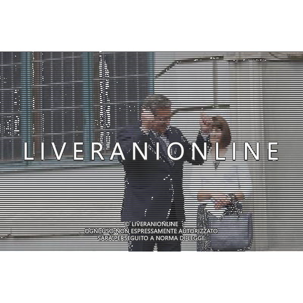 Gdansk 10.06.2012 dwor artusa n z prezydent bronislaw komorowski spotkal sie z prezydentem wloch Giorgio napolitano ktory przyjechal na mecz hiszpania vs wlochy anna komorowska bronislaw komorowski Giorgio napolitano fot michal fludra / newspix.pl President of Poland Bronislaw Komorowski with First Lady Anna Komorowska waits for Giorgio Napolitano outside the Artus Court --- Newspix.pl AG ALDO LIVERANI S A S ONLY ITALY *** Local Caption *** www.newspix.pl mail us: info@newspix.pl call us: 0048 022 23 22 222 --- Polish Picture Agency by Ringier Axel Springer Poland