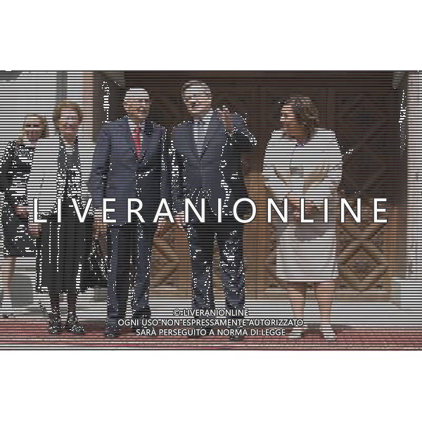 Gdansk 10.06.2012 dwor artusa n z prezydent bronislaw komorowski spotkal sie z prezydentem wloch Giorgio napolitano ktory przyjechal na mecz hiszpania vs wlochy anna komorowska bronislaw komorowski Giorgio napolitano fot michal fludra / newspix.pl President of Poland Bronislaw Komorowski with First Lady Anna Komorowska waits for Giorgio Napolitano outside the Artus Court --- Newspix.pl AG ALDO LIVERANI S A S ONLY ITALY *** Local Caption *** www.newspix.pl mail us: info@newspix.pl call us: 0048 022 23 22 222 --- Polish Picture Agency by Ringier Axel Springer Poland
