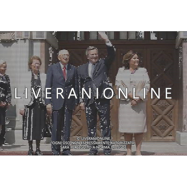 Gdansk 10.06.2012 dwor artusa n z prezydent bronislaw komorowski spotkal sie z prezydentem wloch Giorgio napolitano ktory przyjechal na mecz hiszpania vs wlochy anna komorowska bronislaw komorowski Giorgio napolitano fot michal fludra / newspix.pl President of Poland Bronislaw Komorowski with First Lady Anna Komorowska waits for Giorgio Napolitano outside the Artus Court --- Newspix.pl AG ALDO LIVERANI S A S ONLY ITALY *** Local Caption *** www.newspix.pl mail us: info@newspix.pl call us: 0048 022 23 22 222 --- Polish Picture Agency by Ringier Axel Springer Poland