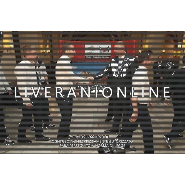 WROCLAW 10/06/2012 PILKARZE REPREZENTACJI CZECH SPOTKALI SIE Z PREZYDENTEM WROCLAWIA RAFALEM DUTKIEWICZEM NZ RAFAL DUTKIEWICZ WITA PILKARZY FOT ADAM KONARSKI / NEWSPIX.PL Czech team players met with the President of Wroclaw POLAND EURO 2012 CZECH REPUBLIC FOOTBALL --- Newspix.pl AG ALDO LIVERANI S A S ONLY ITALY *** Local Caption *** www.newspix.pl mail us: info@newspix.pl call us: 0048 022 23 22 222 --- Polish Picture Agency by Ringier Axel Springer Poland