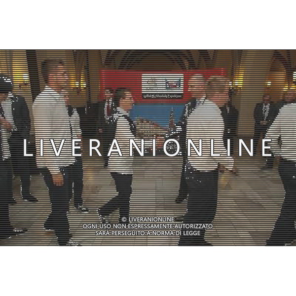 WROCLAW 10/06/2012 PILKARZE REPREZENTACJI CZECH SPOTKALI SIE Z PREZYDENTEM WROCLAWIA RAFALEM DUTKIEWICZEM NZ RAFAL DUTKIEWICZ WITA PILKARZY FOT ADAM KONARSKI / NEWSPIX.PL Czech team players met with the President of Wroclaw POLAND EURO 2012 CZECH REPUBLIC FOOTBALL --- Newspix.pl AG ALDO LIVERANI S A S ONLY ITALY *** Local Caption *** www.newspix.pl mail us: info@newspix.pl call us: 0048 022 23 22 222 --- Polish Picture Agency by Ringier Axel Springer Poland