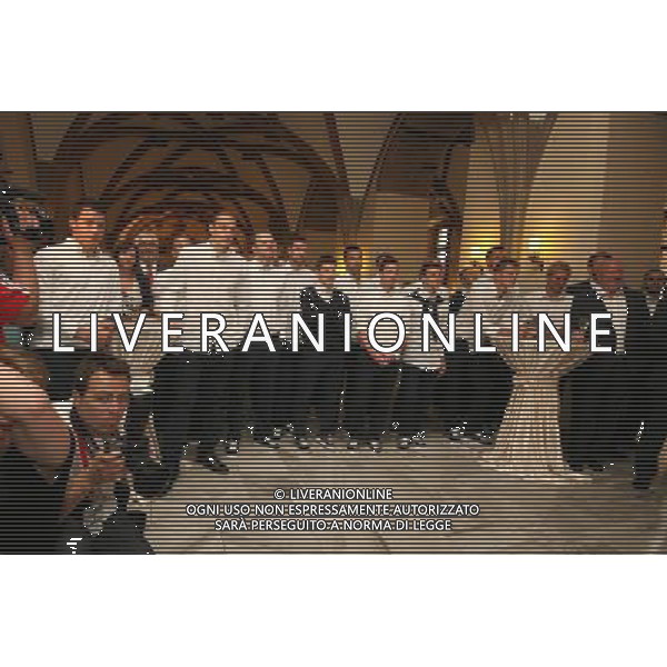 WROCLAW 10/06/2012 PILKARZE REPREZENTACJI CZECH SPOTKALI SIE Z PREZYDENTEM WROCLAWIA RAFALEM DUTKIEWICZEM NZ RAFAL DUTKIEWICZ WITA PILKARZY FOT ADAM KONARSKI / NEWSPIX.PL Czech team players met with the President of Wroclaw POLAND EURO 2012 CZECH REPUBLIC FOOTBALL --- Newspix.pl AG ALDO LIVERANI S A S ONLY ITALY *** Local Caption *** www.newspix.pl mail us: info@newspix.pl call us: 0048 022 23 22 222 --- Polish Picture Agency by Ringier Axel Springer Poland