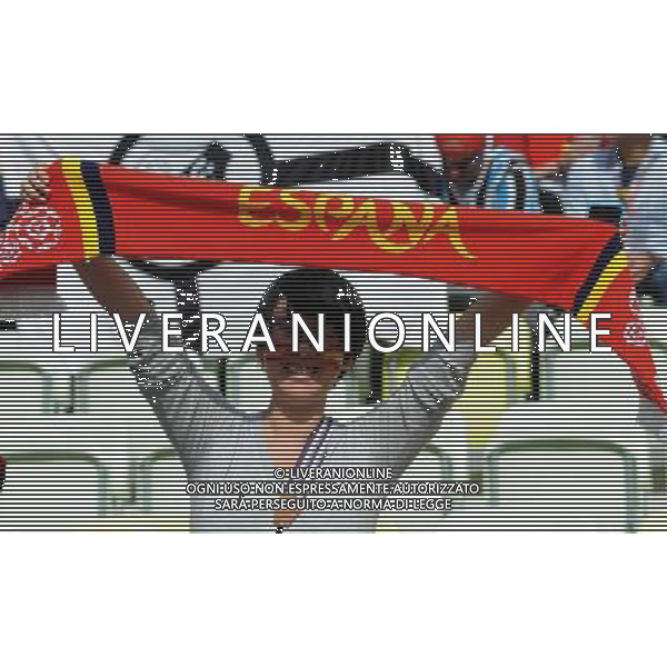 Campionati Europei UEFA 2012 Polonia/Ucraina Gruppo C Danzica (Polonia) - 10.06.2012 Spagna-Italia Nella Foto:tifosi spagna /Ph.Vitez-Ag. Aldo Liverani