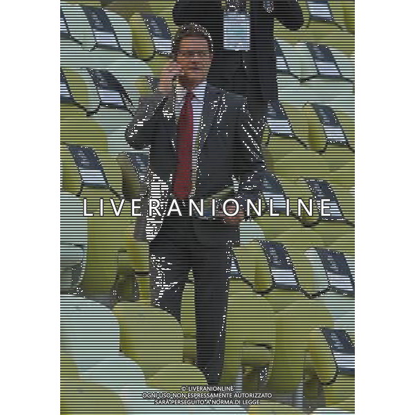 Campionati Europei UEFA 2012 Polonia/Ucraina Gruppo C Danzica (Polonia) - 10.06.2012 Spagna-Italia Nella Foto:capello fabio /Ph.Vitez-Ag. Aldo Liverani