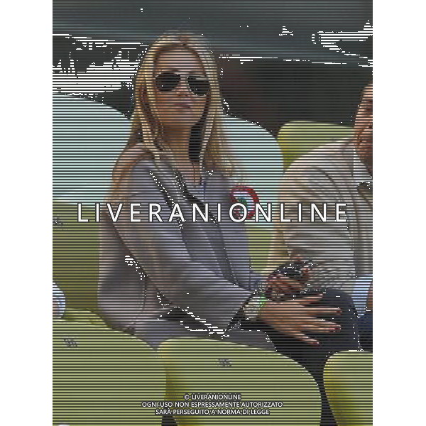 Campionati Europei UEFA 2012 Polonia/Ucraina Gruppo C Danzica (Polonia) - 10.06.2012 Spagna-Italia Nella Foto: Novella Benini compagna di cesare prandelli /Ph.Vitez-Ag. Aldo Liverani