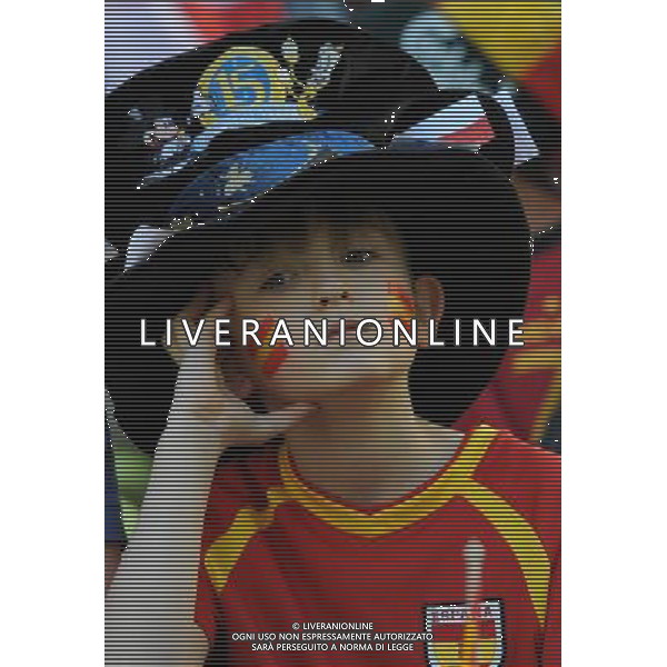 Campionati Europei UEFA 2012 Polonia/Ucraina Gruppo C Danzica (Polonia) - 10.06.2012 Spagna-Italia Nella Foto:tifosi spagna /Ph.Vitez-Ag. Aldo Liverani