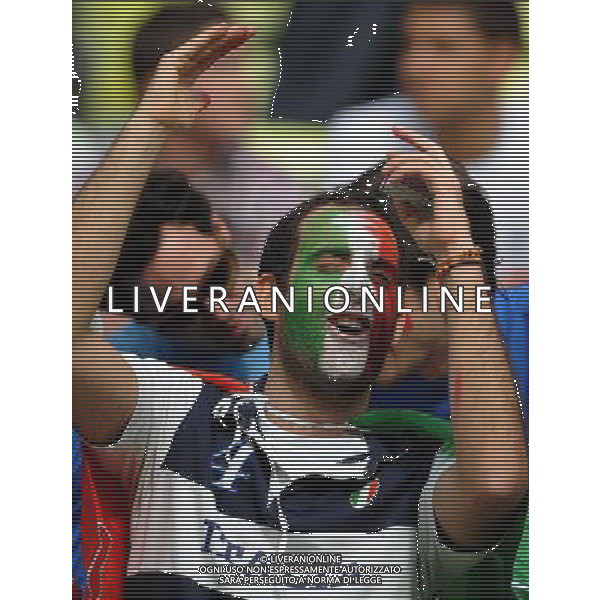 Campionati Europei UEFA 2012 Polonia/Ucraina Gruppo C Danzica (Polonia) - 10.06.2012 Spagna-Italia Nella Foto:tifosi italia /Ph.Vitez-Ag. Aldo Liverani