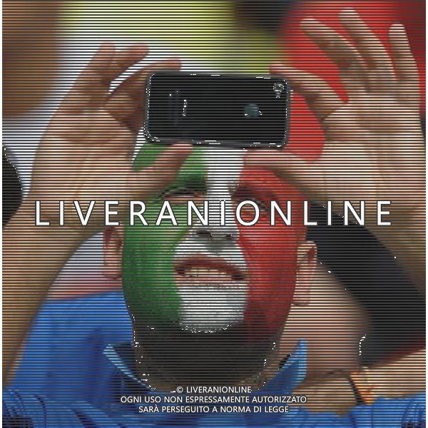 Campionati Europei UEFA 2012 Polonia/Ucraina Gruppo C Danzica (Polonia) - 10.06.2012 Spagna-Italia Nella Foto:tifosi italia /Ph.Vitez-Ag. Aldo Liverani