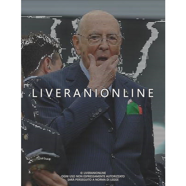 Campionati Europei UEFA 2012 Polonia/Ucraina Gruppo C Danzica (Polonia) - 10.06.2012 Spagna-Italia Nella Foto:napolitano /Ph.Vitez-Ag. Aldo Liverani