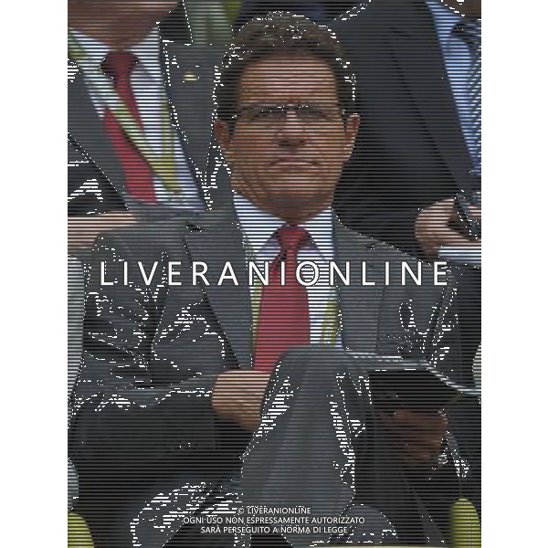 Campionati Europei UEFA 2012 Polonia/Ucraina Gruppo C Danzica (Polonia) - 10.06.2012 Spagna-Italia Nella Foto:capello /Ph.Vitez-Ag. Aldo Liverani