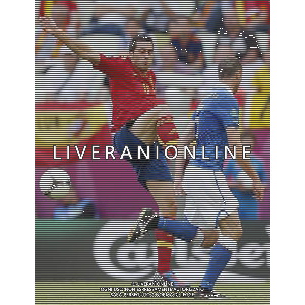 GDANSK 10/06/2012 ARENA GDANSK EURO 2012 PILKA NOZNA MECZ HISZPANIA WLOCHY FOOTBALL EURO 2012 MATCH SPAIN ITALY N/Z (L) ALVARO ARBELOA THIAGO MOTTA FOTO KAMIL KRASZEWSKI APPA/NEWSPIX.PL --- Newspix.pl AG ALDO LIVERANI S A S ONLY ITALY *** Local Caption *** www.newspix.pl mail us: info@newspix.pl call us: 0048 022 23 22 222 --- Polish Picture Agency by Ringier Axel Springer Poland