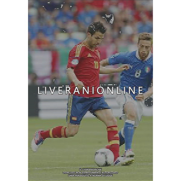 GDANSK 10/06/2012 ARENA GDANSK EURO 2012 PILKA NOZNA MECZ HISZPANIA WLOCHY FOOTBALL EURO 2012 MATCH SPAIN ITALY N/Z (L) CESC FABREGAS CLAUDIO MARCHISIO FOTO KAMIL KRASZEWSKI APPA/NEWSPIX.PL --- Newspix.pl AG ALDO LIVERANI S A S ONLY ITALY *** Local Caption *** www.newspix.pl mail us: info@newspix.pl call us: 0048 022 23 22 222 --- Polish Picture Agency by Ringier Axel Springer Poland