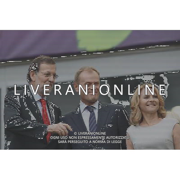 10.06.2012 GDANSK - ARENA GDANSK ( GDANSK POLAND ARENA GDANSK STADIUM STADIUM) PILKA NOZNA (FOOTBALL ) MISTRZOSTWA EUROPY W PILCE NOZNEJ UEFA EURO 2012 ( EUROPEAN CHAPIONSHIPS UEFA EURO 2012 ) GRUPA C ( POOL C) MECZ HISZPANIA - WLOCHY ( GAME SPAIN - ITALY ) NZ DONALD TUSK (C) MALGORZTA TUSK (P) FOTO MATEUSZ TRZUSKOWSKI/CYFRASPORT/NEWSPIX.PL --- Newspix.pl AG ALDO LIVERANI S A S ONLY ITALY *** Local Caption *** www.newspix.pl mail us: info@newspix.pl call us: 0048 022 23 22 222 --- Polish Picture Agency by Ringier Axel Springer Poland