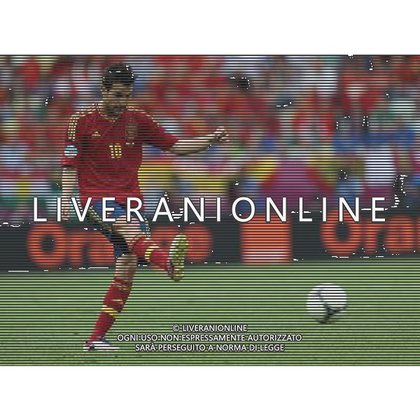 10.06.2012, GDANSK , MISTRZOSTWA EUROPY W PILCE NOZNEJ UEFA EURO 2012 SPAIN VS ITALIA HISZPANIA VS WLOCHY , N Z CESC FABREGAS (ESP) , FOT. ADAM JASTRZEBOWSKI / NEWSPIX.PL --- Newspix.pl /Agenzia Aldo Liverani Sas - ITALY ONLY : Spagna - Italia Campionati Europei UEFA 2012 Polonia/Ucraina Gruppo C Danzica (Polonia) 10/06/2012 *** Local Caption *** www.newspix.pl mail us: info@newspix.pl call us: 0048 022 23 22 222 --- Polish Picture Agency by Ringier Axel Springer Poland