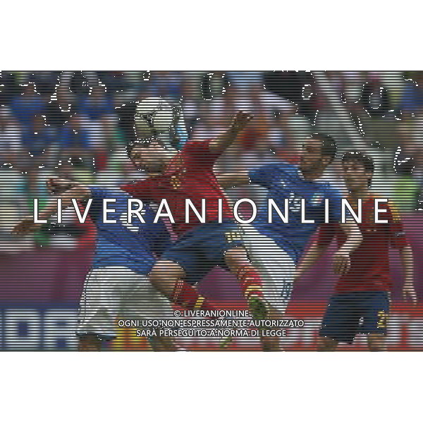 10.06.2012 - Gdansk , Poland . UEFA EURO 2012 . Mecz Hiszpania - Wlochy / match Spain - Italy . n/z. Cesc Fabregas (S), Christan Maggio (L) i Leonardo Bonucci (P). Fot. Tomasz Wantula / EDYTOR.net/NEWSPIX.PL --- Newspix.pl /Agenzia Aldo Liverani Sas - ITALY ONLY : Spagna - Italia Campionati Europei UEFA 2012 Polonia/Ucraina Gruppo C Danzica (Polonia) 10/06/2012 *** Local Caption *** www.newspix.pl mail us: info@newspix.pl call us: 0048 022 23 22 222 --- Polish Picture Agency by Ringier Axel Springer Poland