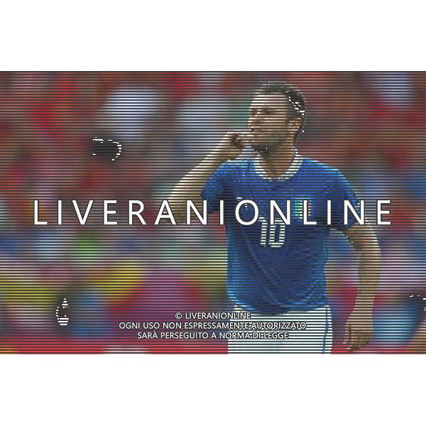 10.06.2012 GDANSK - ARENA GDANSK ( GDANSK POLAND ARENA GDANSK STADIUM STADIUM) PILKA NOZNA (FOOTBALL ) MISTRZOSTWA EUROPY W PILCE NOZNEJ UEFA EURO 2012 ( EUROPEAN CHAPIONSHIPS UEFA EURO 2012 ) GRUPA C ( POOL C) MECZ HISZPANIA - WLOCHY ( GAME SPAIN - ITALY ) NZ ANTONIO CASSANO FOTO LUKASZ GROCHALA/CYFRASPORT/NEWSPIX.PL --- Newspix.pl /Agenzia Aldo Liverani Sas - ITALY ONLY : Spagna - Italia Campionati Europei UEFA 2012 Polonia/Ucraina Gruppo C Danzica (Polonia) 10/06/2012 *** Local Caption *** www.newspix.pl mail us: info@newspix.pl call us: 0048 022 23 22 222 --- Polish Picture Agency by Ringier Axel Springer Poland