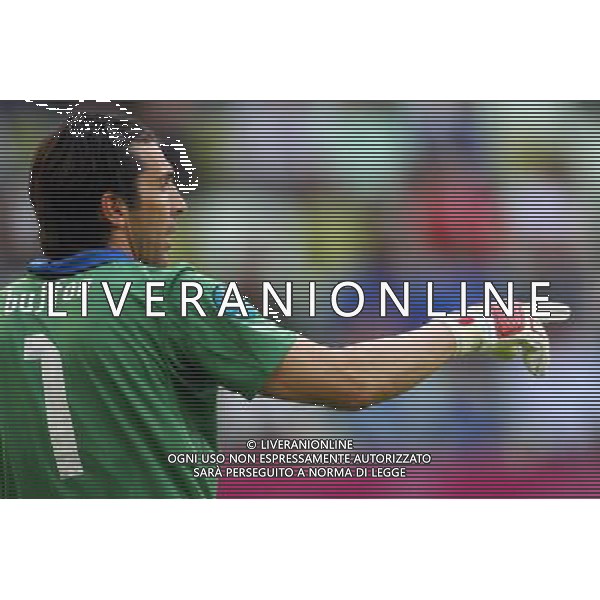 10.06.2012 GDANSK - ARENA GDANSK ( GDANSK POLAND ARENA GDANSK STADIUM STADIUM) PILKA NOZNA (FOOTBALL ) MISTRZOSTWA EUROPY W PILCE NOZNEJ UEFA EURO 2012 ( EUROPEAN CHAPIONSHIPS UEFA EURO 2012 ) GRUPA C ( POOL C) MECZ HISZPANIA - WLOCHY ( GAME SPAIN - ITALY ) NZ GIANLUIGI BUFFON FOTO LUKASZ GROCHALA/CYFRASPORT/NEWSPIX.PL --- Newspix.pl /Agenzia Aldo Liverani Sas - ITALY ONLY : Spagna - Italia Campionati Europei UEFA 2012 Polonia/Ucraina Gruppo C Danzica (Polonia) 10/06/2012 *** Local Caption *** www.newspix.pl mail us: info@newspix.pl call us: 0048 022 23 22 222 --- Polish Picture Agency by Ringier Axel Springer Poland